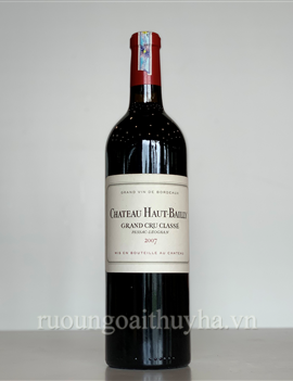 Chateau Haut Bailly 2007 grand cru classé