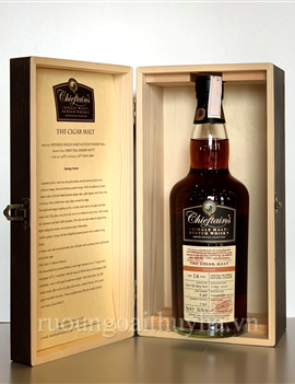 chieftains cigar malt 14y
